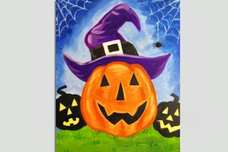 Paint Nite: Witchy Pumpkin